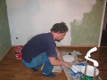 renovering p g, sovrummet